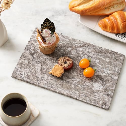 Natural Marble Cutting Board for Kitchen Pastry Bread