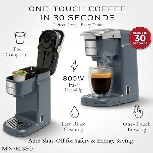 Single Serve Coffee Maker K Cup Coffee Maker for K Pods & Grounds