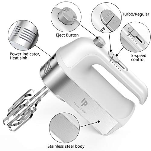 Hand Mixer Electric (5 Count)