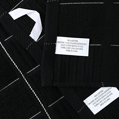 Kitchen Towels and Dishcloths Set (8 Count)