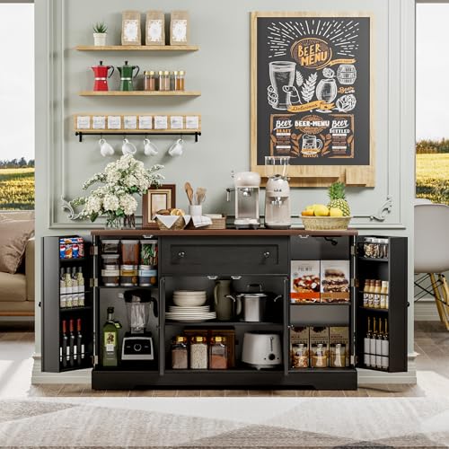 55.1" Buffet Cabinet with Storage
