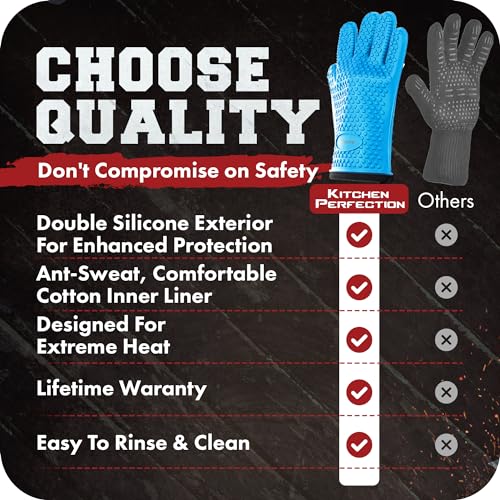 XL Silicone Smoker Oven Gloves (2 Count)