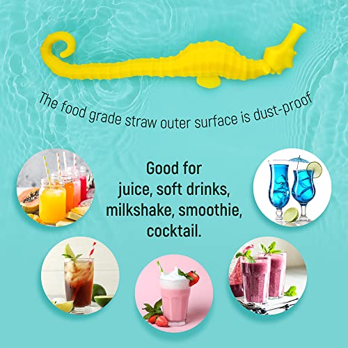 Silicone Reusable Animal Straw for kids