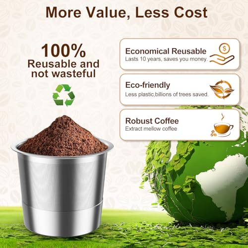 Reusable K Cup for Keurig (4 Count)
