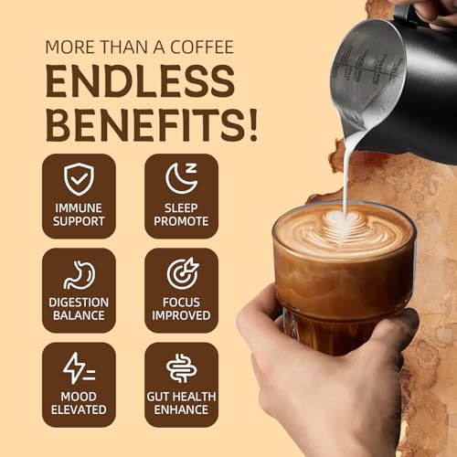 Instant Mushroom Coffee Powder (6.35 Ounce)