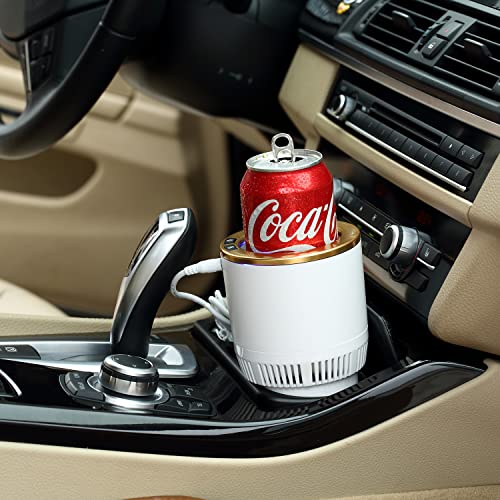 Car Cup Holder with Drink Cooler Smart Mug Warmer 2