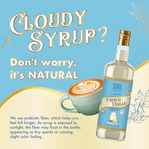 Sugar Free French Vanilla Coffee Syrup (25.4 Fl Oz)
