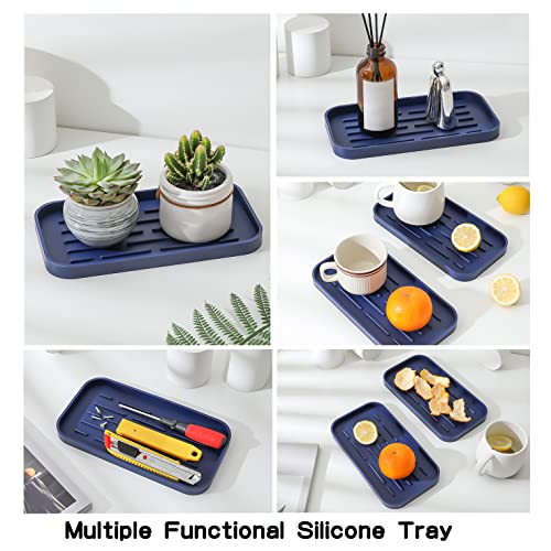 Silicone Kitchen Sink Organizer Tray for Multiple Usage