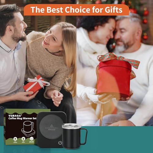 Coffee Mug Warmer Set with Auto Shut Off (2 Count)