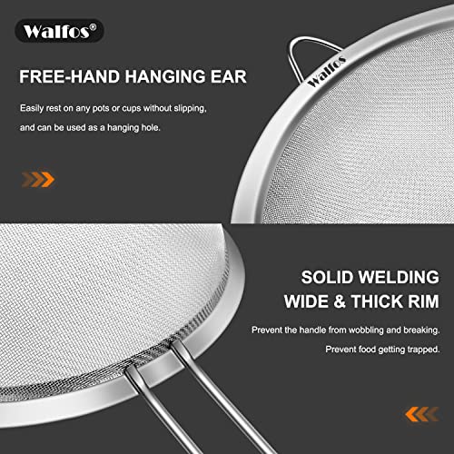 9.35 Inch Large Fine Mesh Strainer