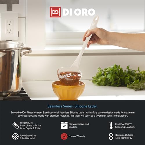 DI ORO Silicone Ladle