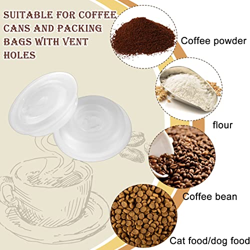 22 Pcs Co2 Valve Filter Set Replacement for Coffee Canisters Airtight with 2 Rubber Rings