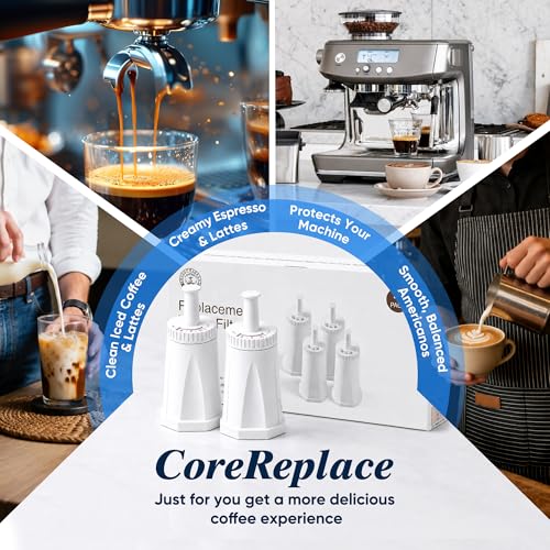 Water Filter for Breville Espresso Machine Barista Touch Espresso Machine BES880 (4 Count)