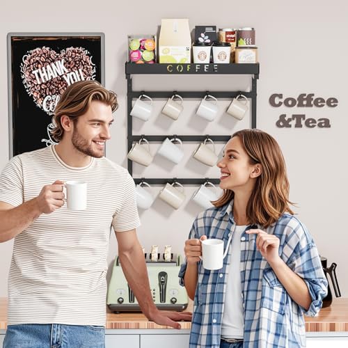 Coffee Mug Holder Wall Mounted