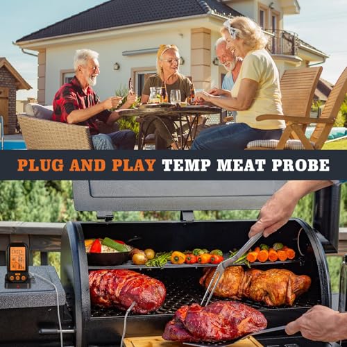 Meat Probe Thermometer Replacement for Thermopro TP10 TP25 etc (2 Count)