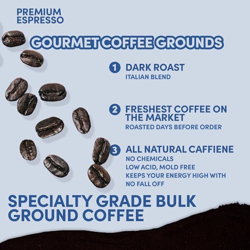 Sarasota Coffee Ground Espresso (80 Ounce)
