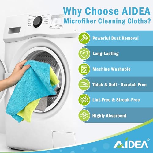 Microfiber Cleaning Cloth (50 Count)