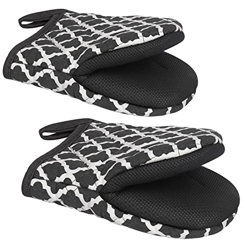 1 Pair Short Oven Mitts