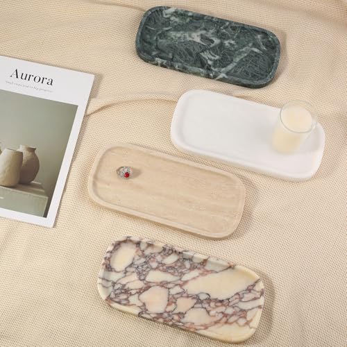 Luxury Calacatta Viola Marble Tray