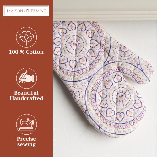 Maison d'Hermine Oven Gloves 100% Cotton Oven Mitt