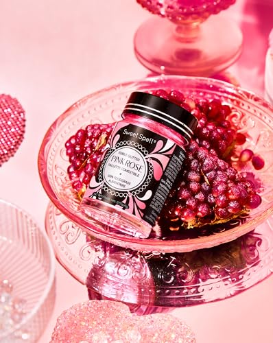 PinkEdible Glitter for Drinks