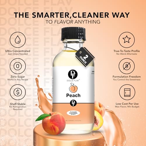 Peach Extract (8 Fl Oz)