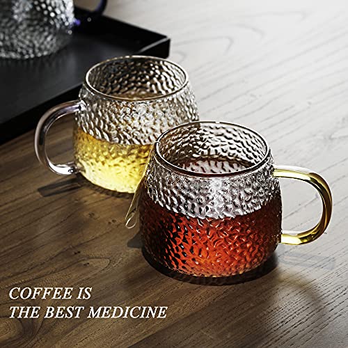Hammered Tea Cups (15 Fl Oz)