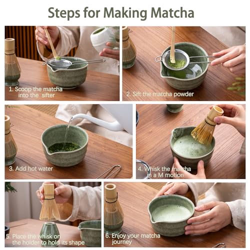Matcha Set Matcha Bowl with Spout