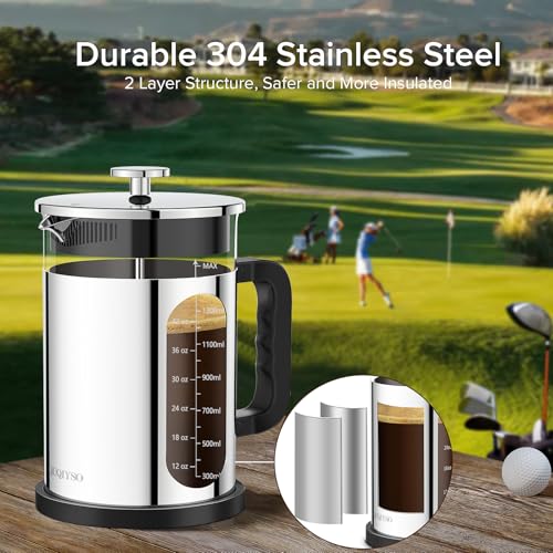 French Press Coffee Maker 51oz