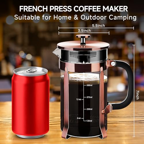 French Press Coffee Maker 304 Stainless Steel Coffee Press