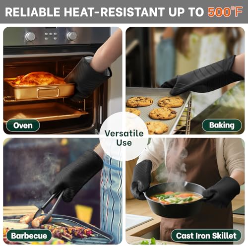 BPA Free Silicone Oven Mitt 2 (2 Count)