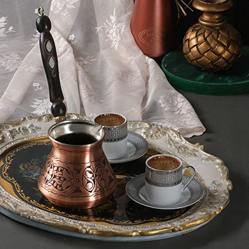 18 oz Handmade Copper Turkish Coffee Pot