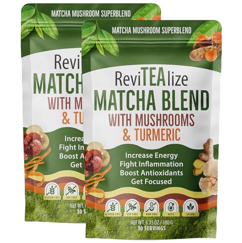 Mushroom Matcha Powder (6.35 Ounce)