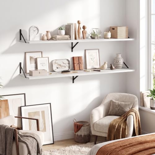 Wall Mounted Floating Shelves Set of 2 (2 Count)