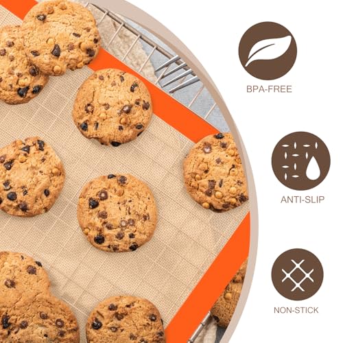 Silicone Baking Mat Set (4 Count)