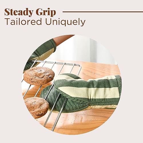 Oven Mitts Matcha Green (2 Count)
