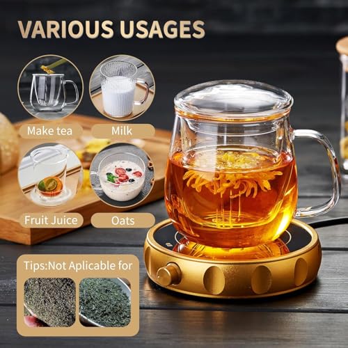 Large Glass Tea Cup