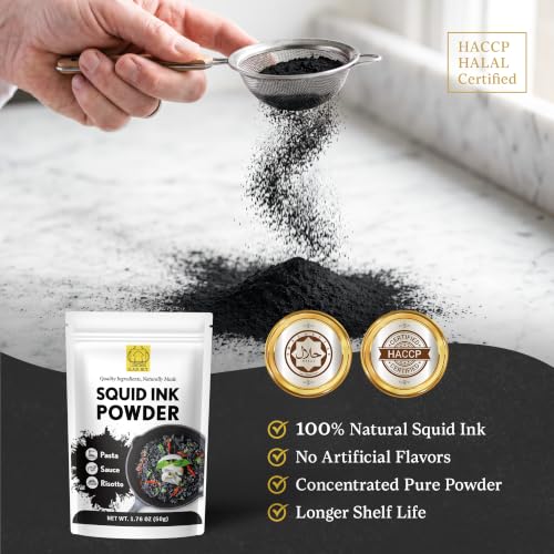 Squid Ink Powder for Cooking