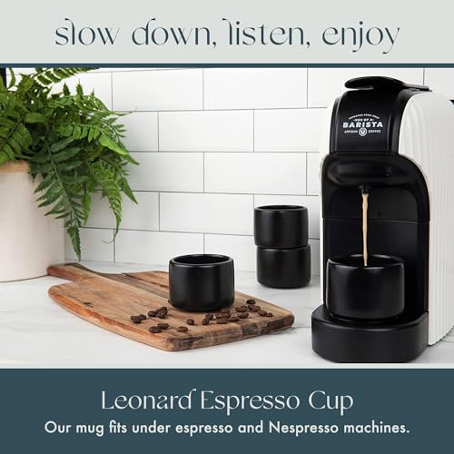Leonard Ceramic Espresso Cups (2 Count)