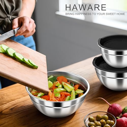 Mixing Bowls with Airtight Lids (6 Count)