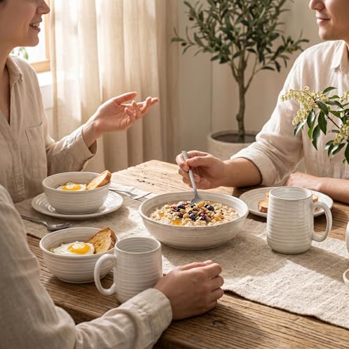 Ceramic Soup Bowls Set of 6 (6 Count)