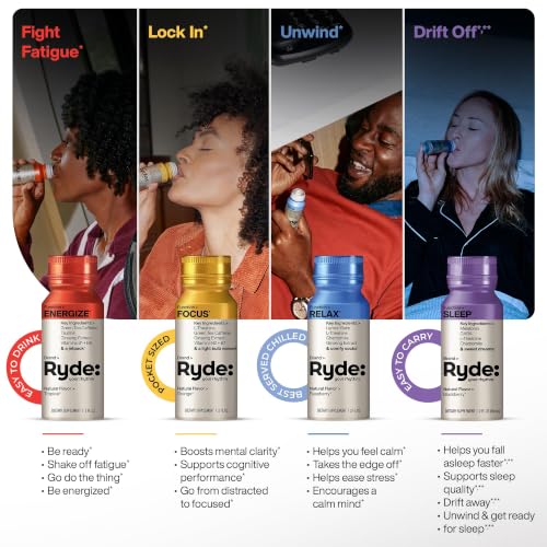 RYDE Variety Shots (48 Fl Oz)