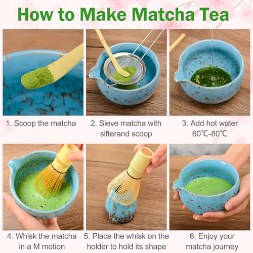 Matcha Bowl and Whisk Set