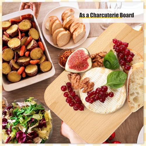 6 Pcs Wood Cutting Boards Bulk (6 Count)