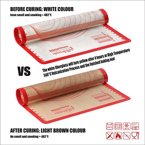 Silicone Baking Mat Set of 6