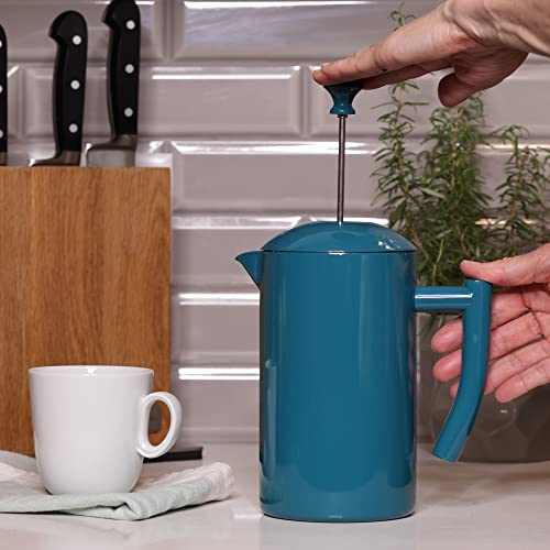 Double Walled Stainless Steel French Press Coffee Maker