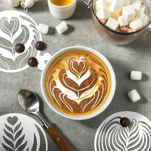 Mandala Cookie Coffee Stencils (25 Count)