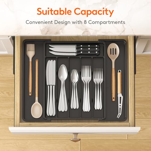 Expandable Silverware Drawer Organizer