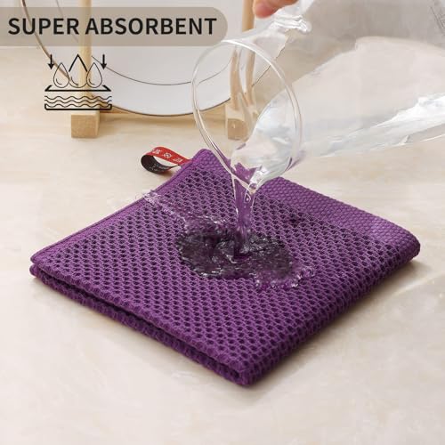 100% Cotton Kitchen Dish Cloths (6 Count)