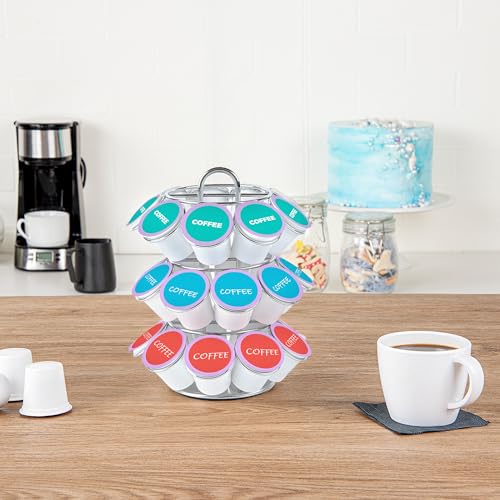 Coffee Pod Holder 6.69 x 6.69 x 8.66 Inches 27 K